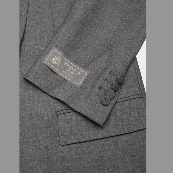 Aritzia Babaton Heather Charcoal Artemis Blazer Size Small - Picture 4 of 9